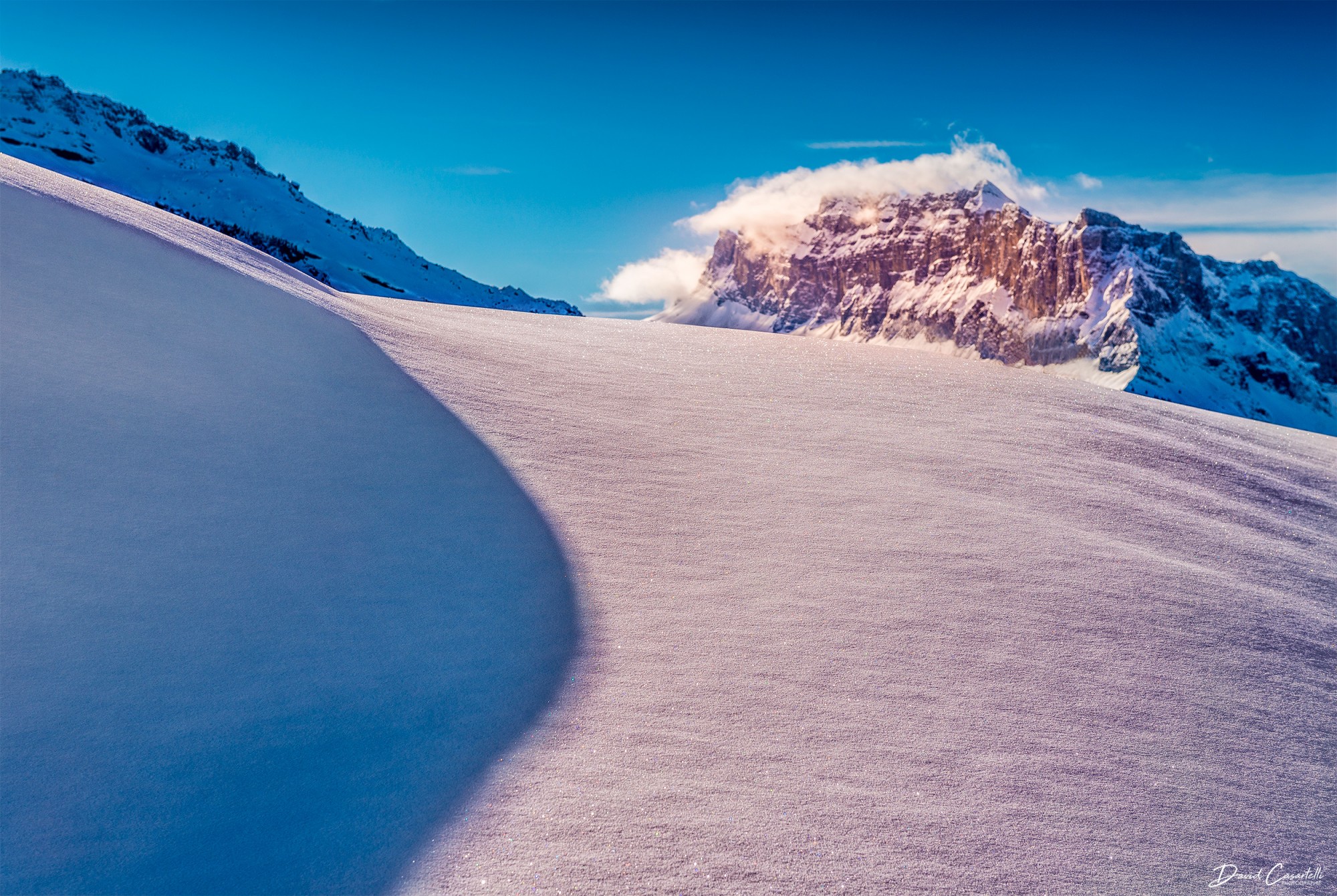 La neige était rose - David Casartelli Photographie