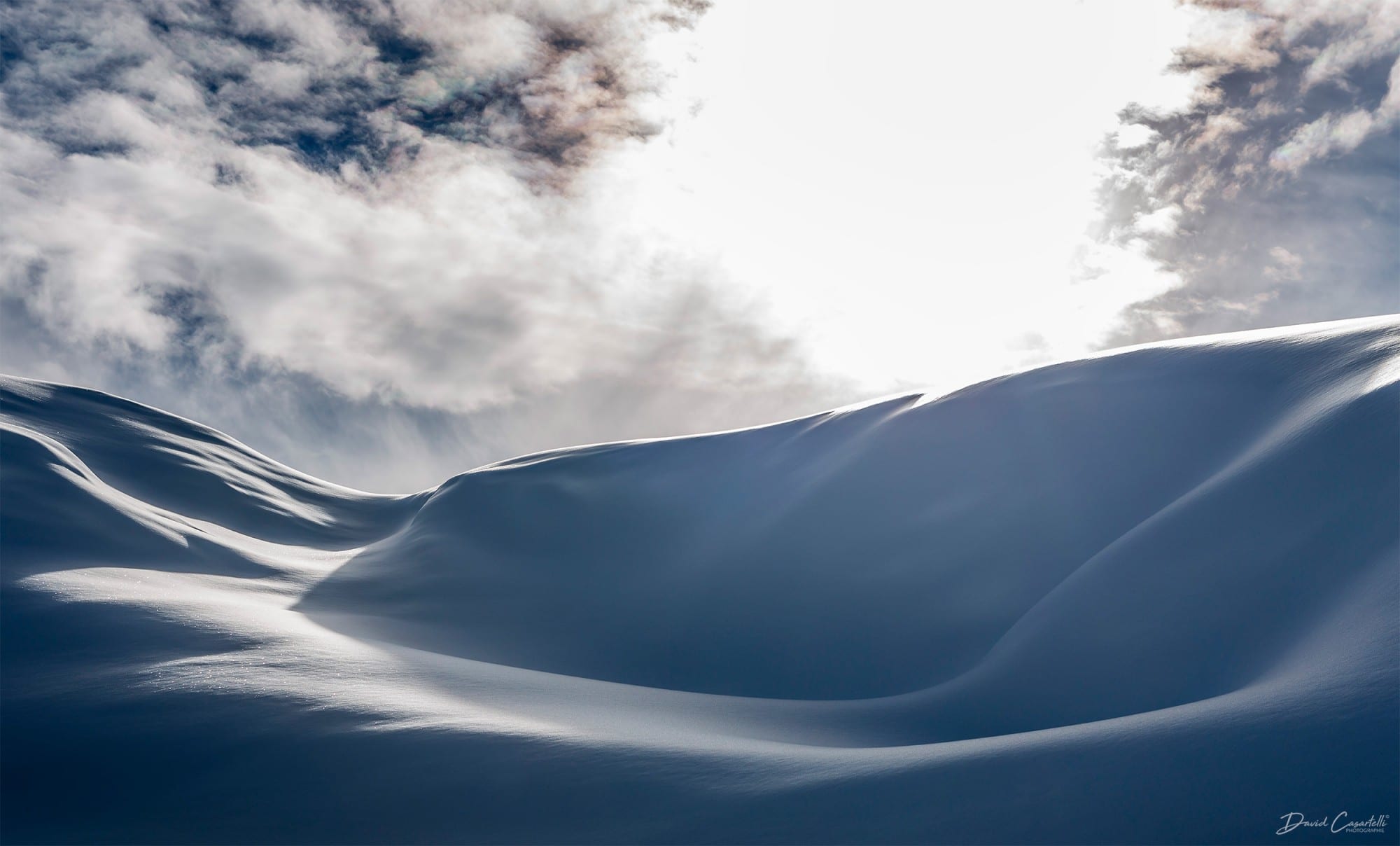 Sensualité de la neige - David Casartelli Photographie