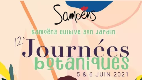 journées botaniques samoens affiche