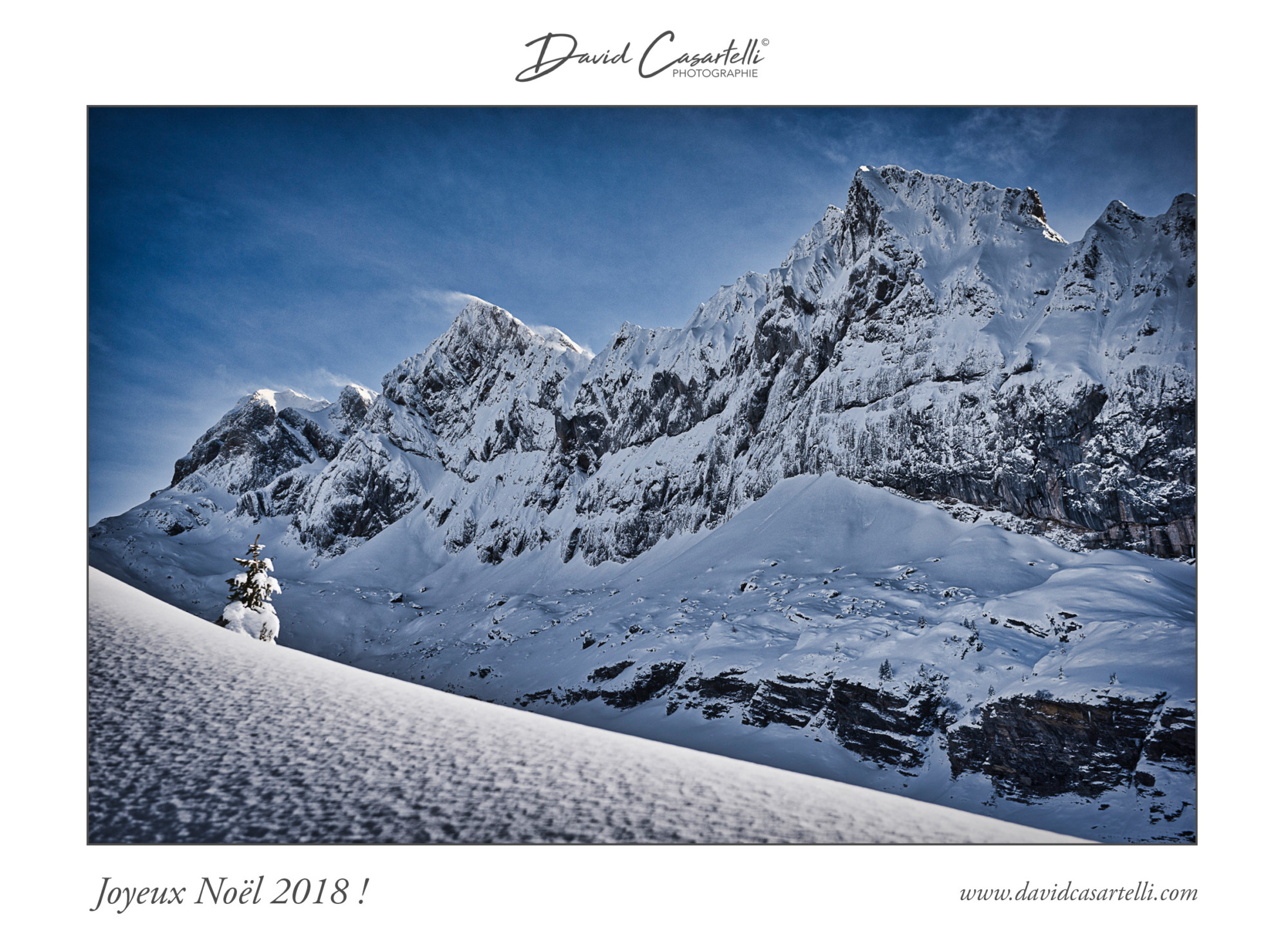 Vallon de Bostan en hiver - David Casartelli Photographie