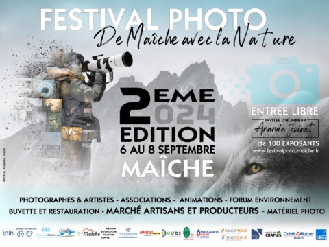 Visuel du 2ème festival photo De Maîche avec la Nature 2024